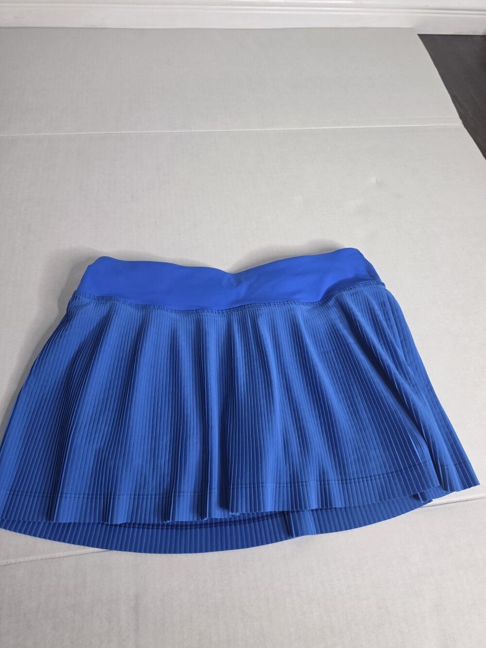 Lululemon Tennis Skort 6 Pleat To Street Skirt III Blue Pickleball Golf